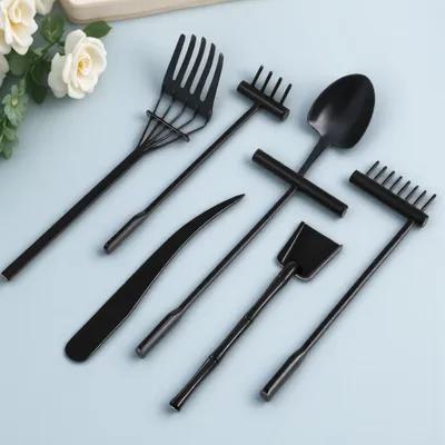Gardening Tools Rake - Set di 6 Mini Rastrelli in
