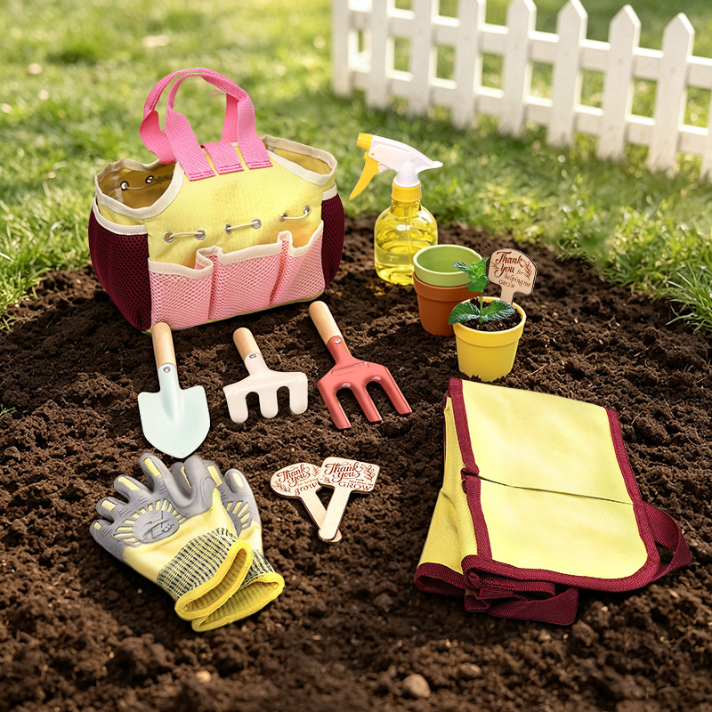 Gardening Tools Gloves - Set di Attrezzi da Giardino per
