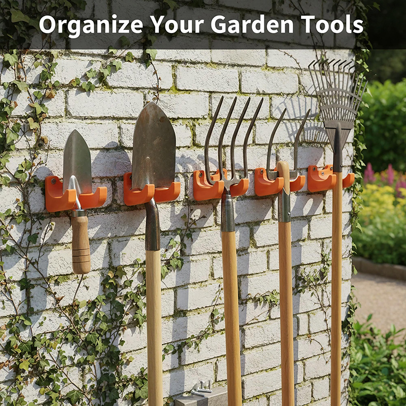 Gardening Tools Screwfix - Ganci da parete per attrezzi da