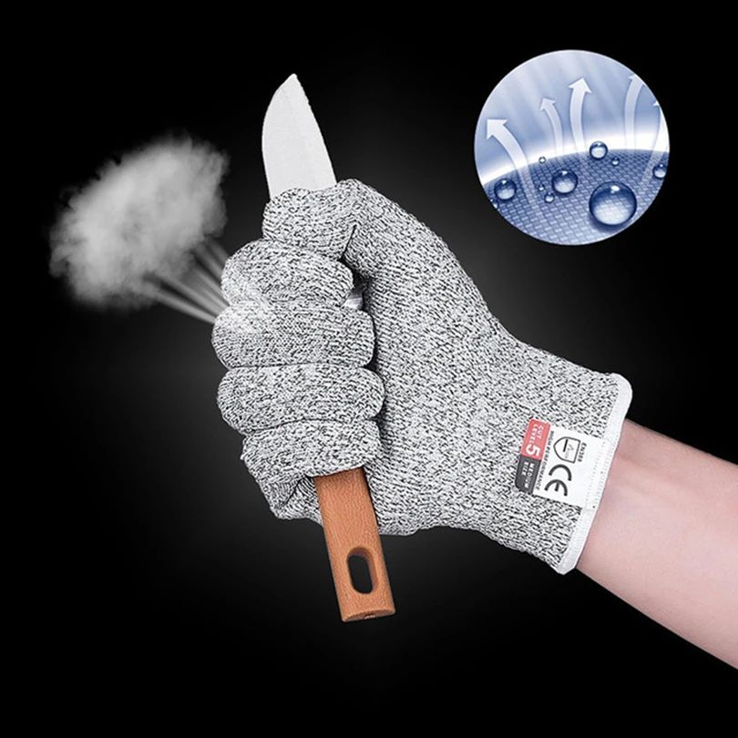 Gardening Tools Gloves - Guanti Antitaglio HPPE Livello 5 per