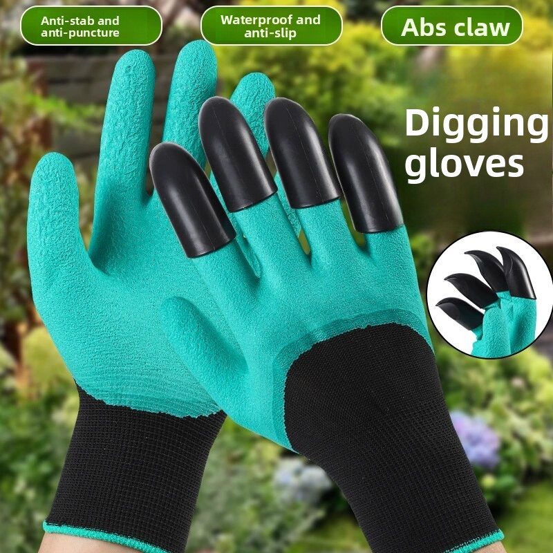 Gardening Tools Gloves - Guanti da giardinaggio con artigli, guanti