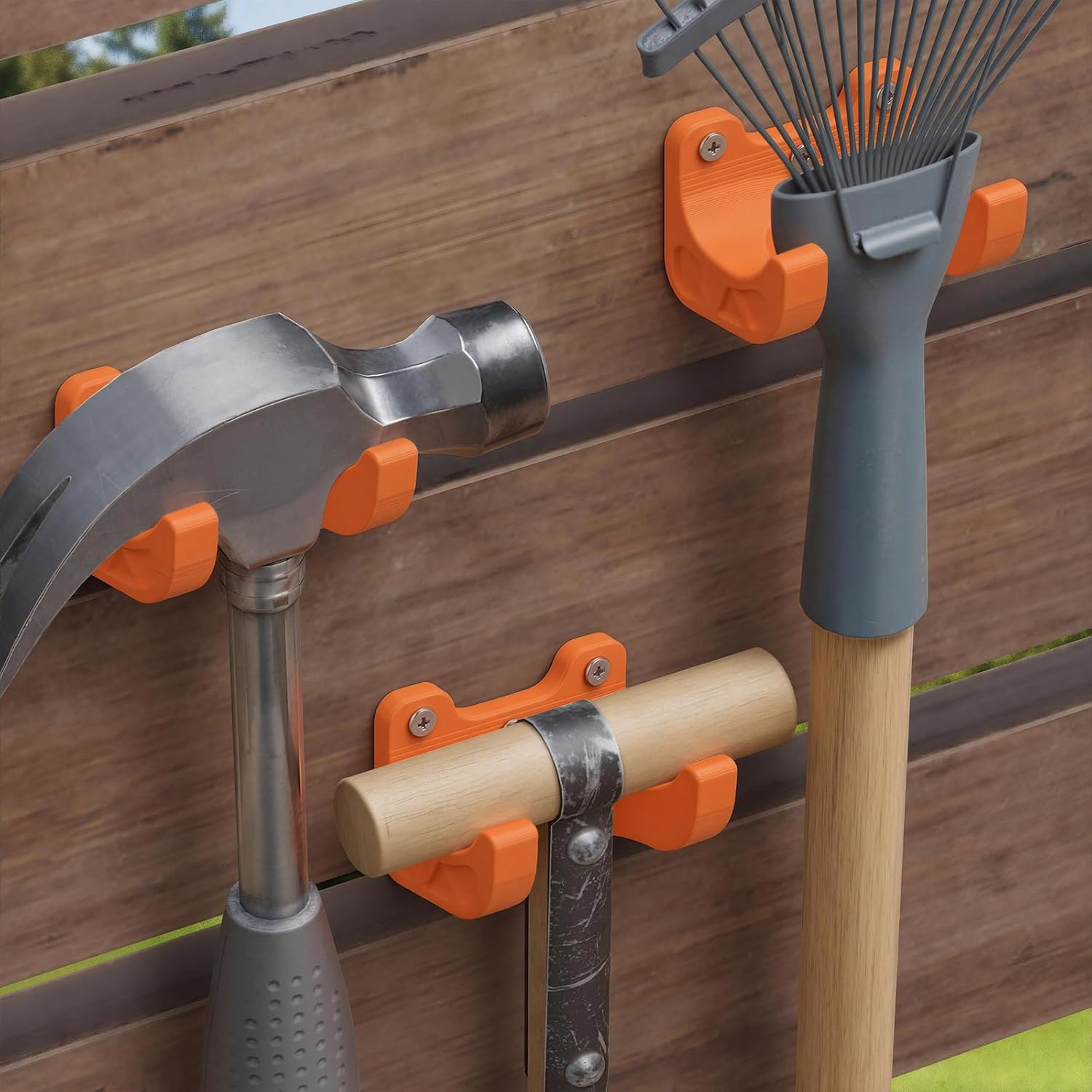 Gardening Tools Screwfix - Supporto per attrezzi artistici con ganci