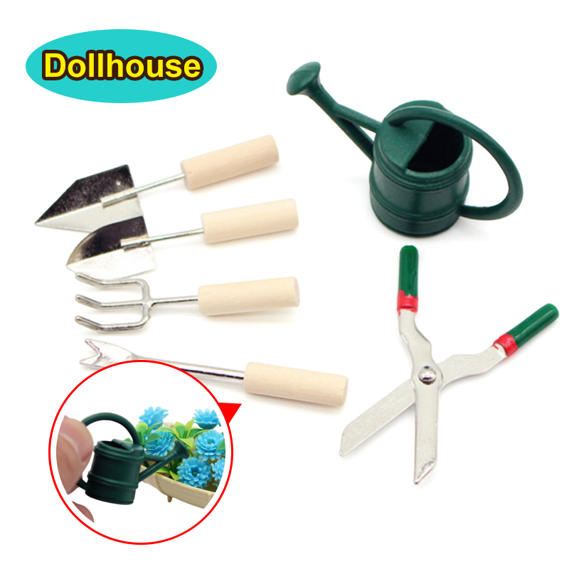 Gardening Tools Of - 1/12 Casa delle bambole Simulazione Annaffiatoio