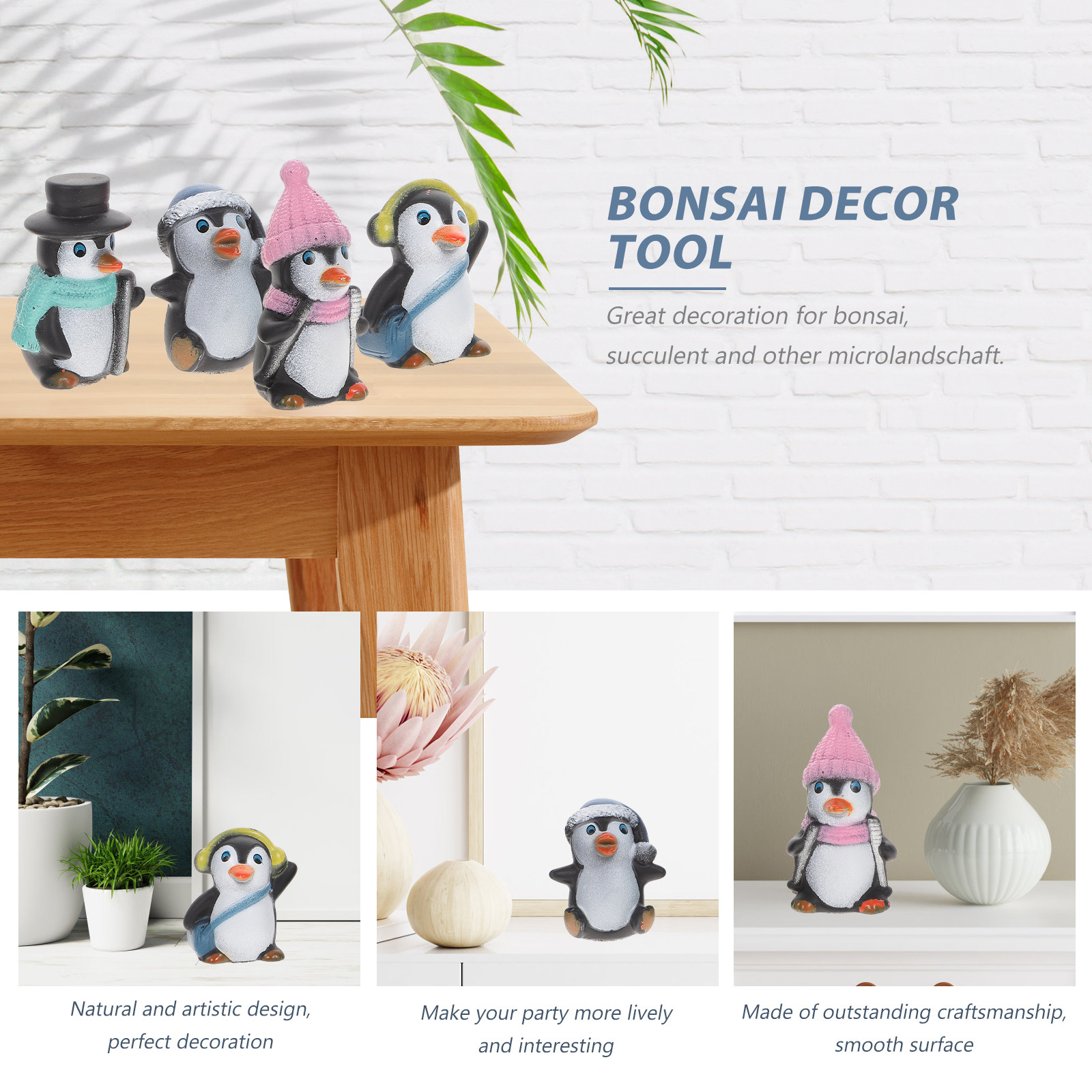 Set di 12 Mini Pinguini per De - Gardening Tools Gift Ideas recensione e prezzo