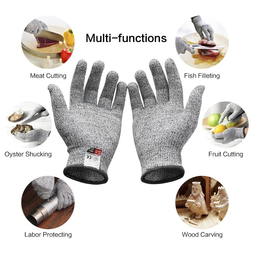 Guanti Antitaglio HPPE Livello - Gardening Tools Gloves recensione e prezzo