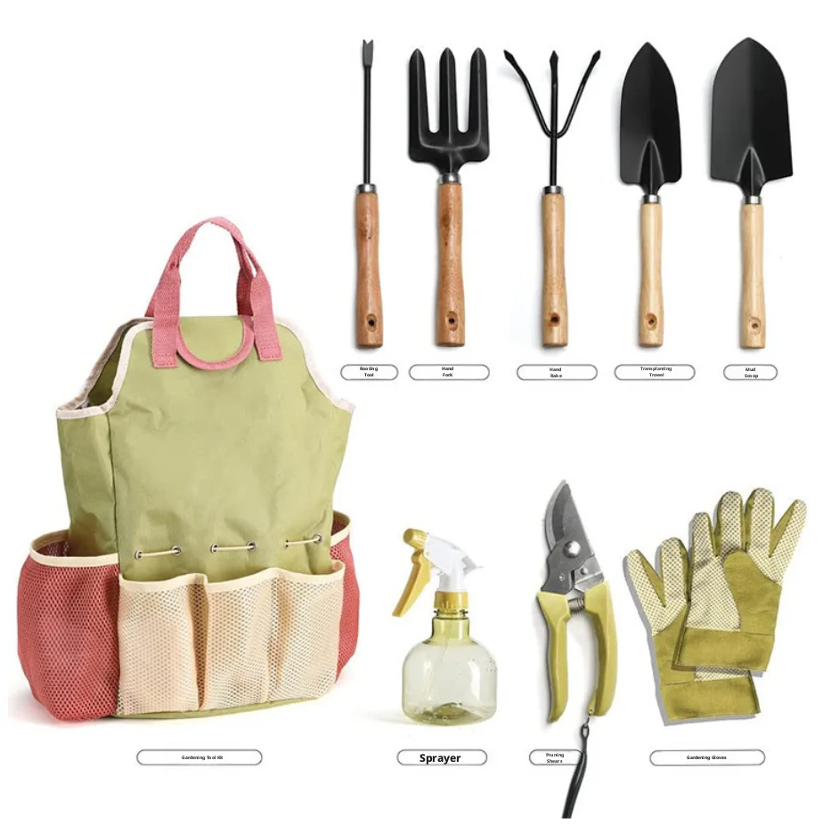 Set di 9 attrezzi da giardinag - Gardening Tools Gloves recensione e prezzo