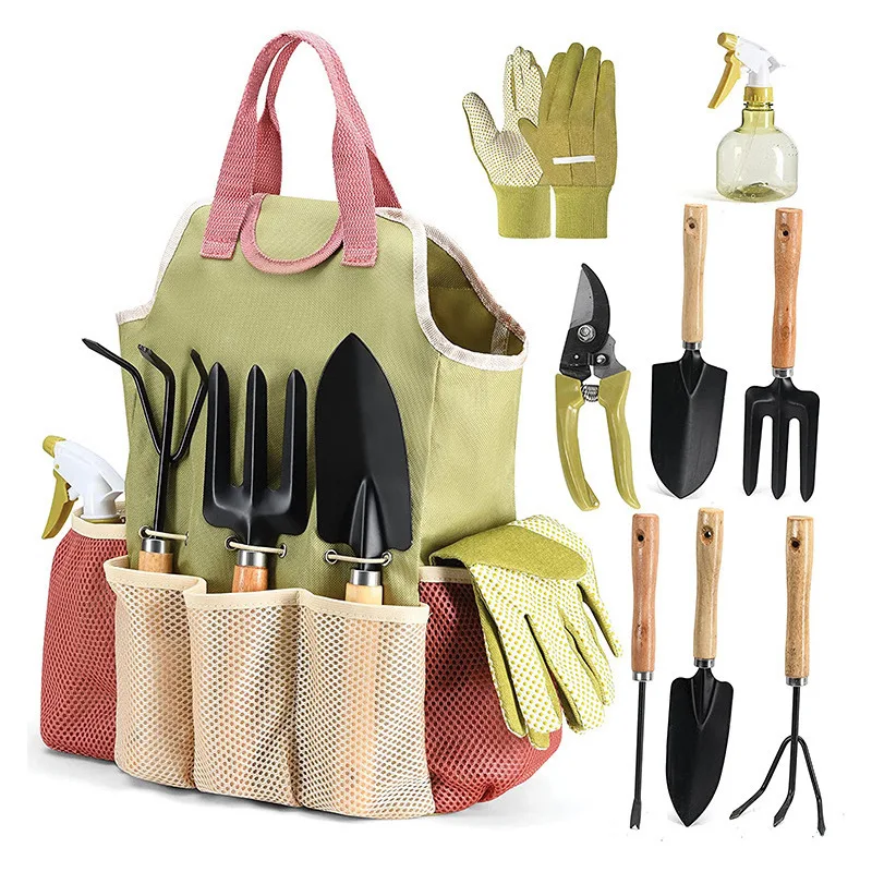 Set di 9 attrezzi da giardinag - Gardening Tools Gloves recensione e prezzo
