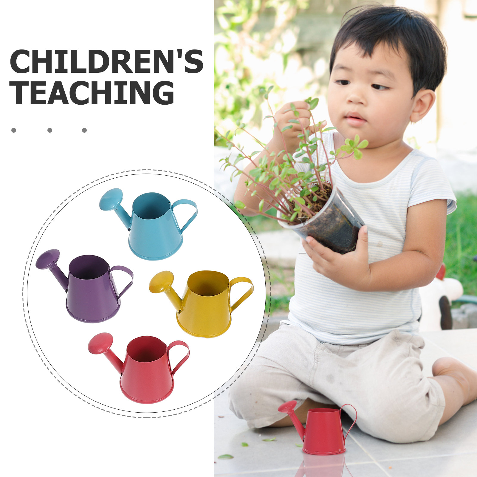 Set di 4 Mini Annaffiature in  - Gardening Tools Watering Can recensione e prezzo