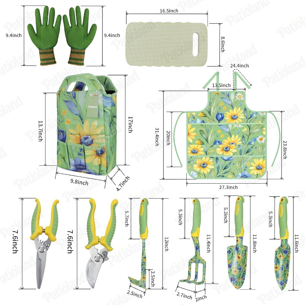Set di 10 Attrezzi da Giardino - Gardening Tools Gloves recensione e prezzo